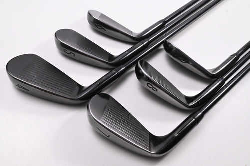 Titleist T100 Ltd Edition Black Irons / 4-9i / Stiff Flex Project X LZ Shafts