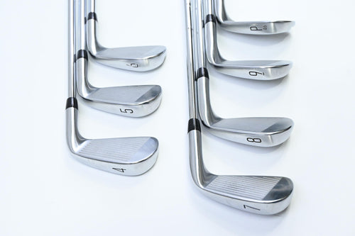 Left Hand Titleist T100 2023 Irons / 4-PW / X-Flex AMT White X100 Shafts