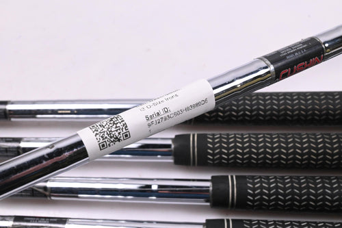 Ping i3 O-Size Irons / 3-PW / Black Dot / Stiff Flex Ping JZ Shafts