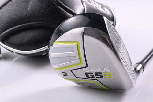 Orka GS5 #3 Wood / 15 Degree / Stiff Flex UST Mamiya Flatline 60 Shaft
