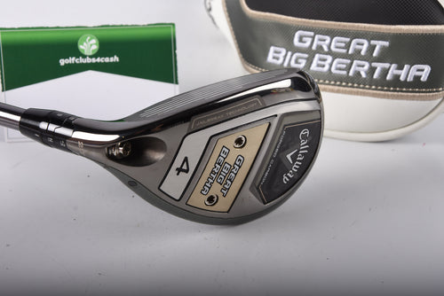 Left Hand Callaway Great Big Bertha #4 Hybrid / 20 Degree / Senior Flex Helium
