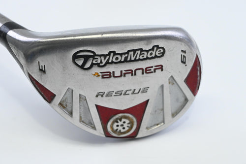 Left Hand Taylormade Burner 2007 #3 Hybrid / 19 Degree / Regular Flex Reax 65