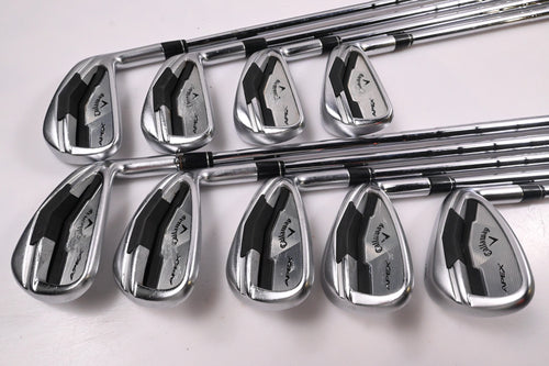 Callaway Apex Forged Irons / 3-PW+AW / Stiff Flex KBS Tour-V 110 Shafts