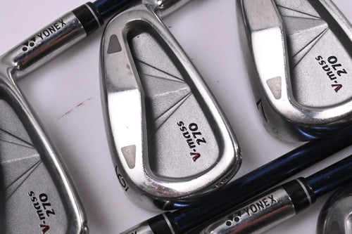Yonex V-Mass 270 Irons / 5-PW+SW / Regular Flex Yonex Ultimum 50 Shafts