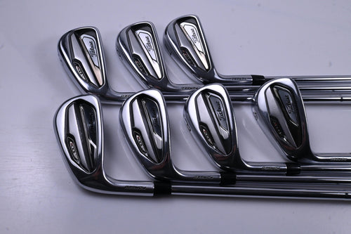 Left Hand Titleist T100 S 2019 Irons / 5-PW+48° / Stiff Flex AMT Tour White S300