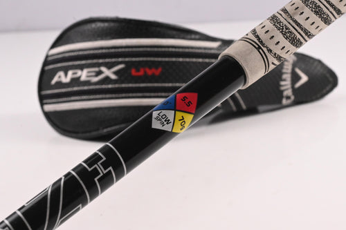 Callaway Apex UW #3 Hybrid / 19 Degree / Regular Flex HZRDUS RDX Smoke Black 70