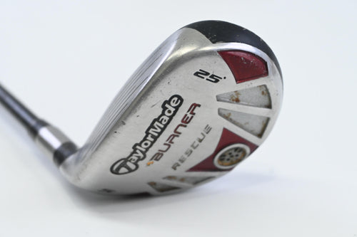 Left Hand Taylormade Burner 2007 #5 Hybrid / 25 Degree / Regular Flex Reax 65