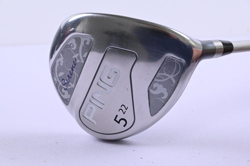 Ladies Ping Serene #5 Wood / 22 Degree / Ladies Flex Ping ULT 210 Lite Shaft