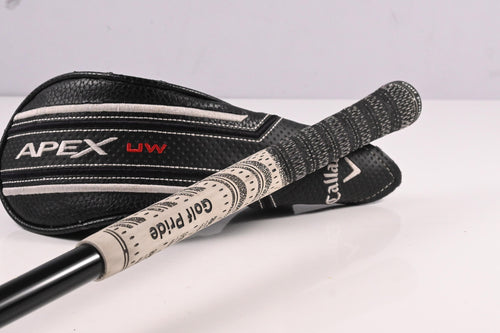 Callaway Apex UW #3 Hybrid / 19 Degree / Regular Flex HZRDUS RDX Smoke Black 70