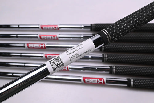 Cobra Darkspeed Irons / 5-PW+GW / Stiff Flex KBS Tour Lite Shafts