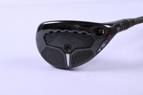 Titleist TSR3 #3 Hybrid / 19 Degree / Stiff Flex HZRDUS Smoke Black 90 Shaft