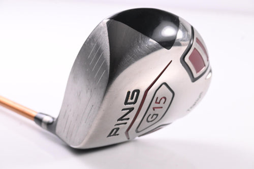 Left Hand Ping G15 Driver / 10.5 Degree / Stiff Flex Aldila NVS Orange 55 Shaft