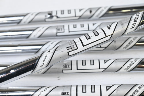 Titleist T100 2019 Irons / 4-9i / Stiff Flex AMT Tour White S300 Shafts