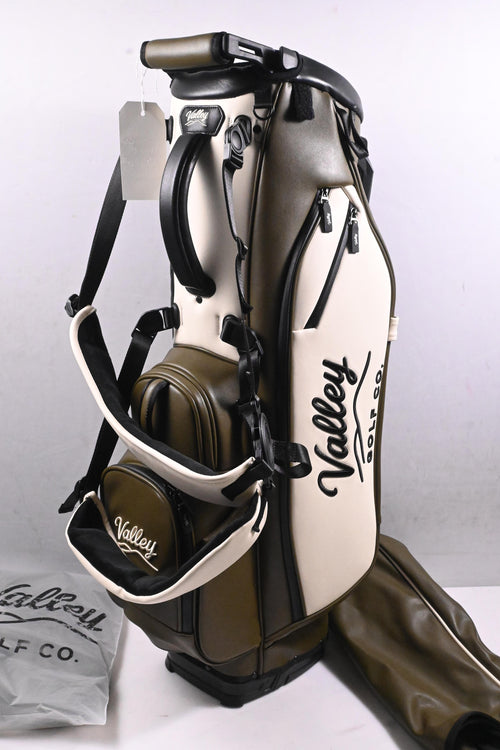 The Valley Stand Bag / 6-Way Divider / Olive, Cream