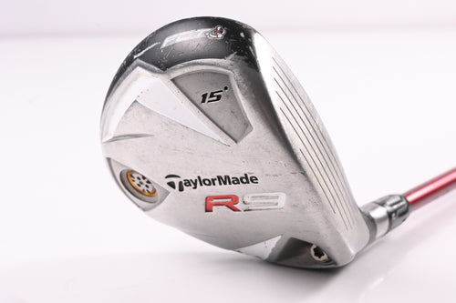 Taylormade R9 #3 Wood / 15 Degree / Stiff Flex Fujikura Motore 85 Shaft