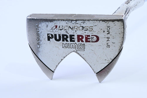 Benross Pure Red White La Quinta Putter / 33 Inch