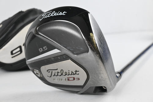 Titleist 910 D3 Driver / 9.5 Degree / Stiff Flex Aldila RIP Phenom 70 Shaft