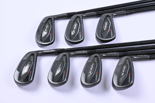 Cobra King Forged Tec Irons / 4-PW / Stiff Flex AMT Tour White S300 (Steel)