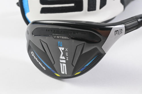 Taylormade SIM2 Max #3 Hybrid / 19 Degree / Regular Flex Ventus Blue 6 Shaft