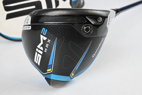 Taylormade SIM2 Max Driver / 10.5 Degree / Regular Flex Fujikura Ventus Blue 5