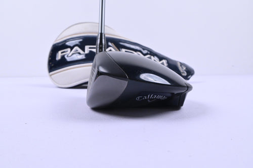 Left Hand Callaway Paradym Driver / 10.5 Degree / Stiff Flex HZRDUS Gen 4 Black 60