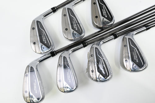 Callaway Great Big Bertha 2023 Irons/ 5-PW+AW / Regular Flex Helium Nanocore 60