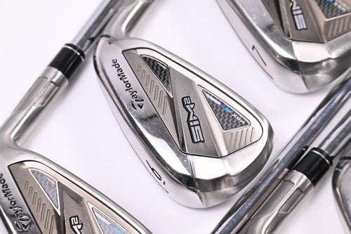 Taylormade SIM2 Max Irons / 5-PW+SW / Stiff Flex KBS MAX MT 85 Shafts