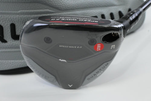 Callaway Quantum Max #3 Wood / 15 Degree / Stiff Flex Denali Frost Silver 60