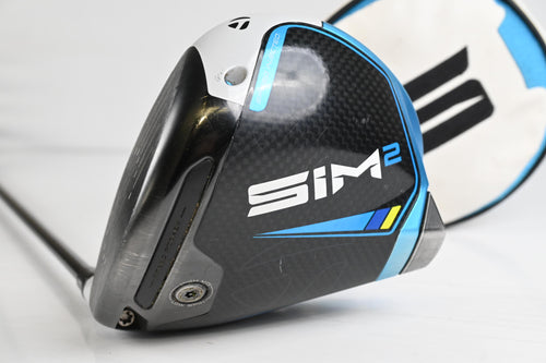 Left Hand Taylormade SIM2 Driver / 10.5 Degree / Stiff Flex Tensei AV Blue 60