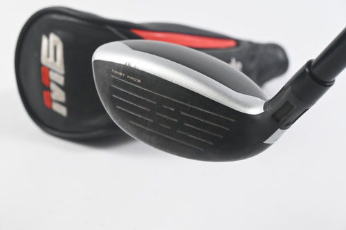 TaylorMade M6 #4 Hybrid / 22 Degree / Stiff Flex Fujikura Atmos Red 7 Shaft