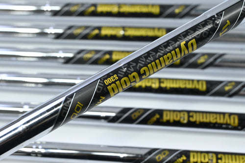 Callaway Apex Ai300 Irons / 4-PW+AW / Stiff Flex Dynamic Gold 100 S300 Shafts