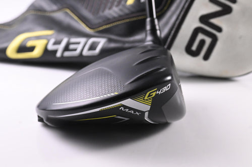 Ping G430 Max Driver / 10.5 Degree / Stiff Flex HZRDUS Smoke Red RDX 60 Shaft