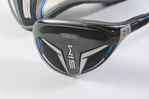 TaylorMade SIM Max #4 Hybrid / 22 Degree / Regular Flex Ventus Blue 6 Shaft