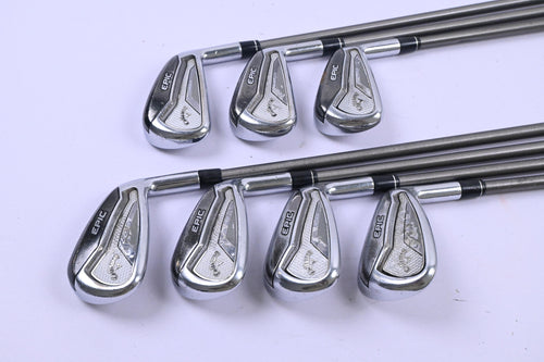 Callaway Epic Forged Irons / 5-PW+GW / Regular Flex Aerotech SteelFiber FC80