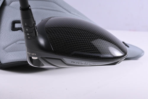 Callaway Quantum Max D Driver / 12 Degree / Senior Flex Vanquish 4 Shaft