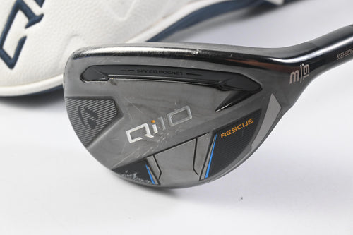 Taylormade Qi10 #3 Hybrid / 19 Degree / Stiff Flex Ventus TR Blue 7 Shaft