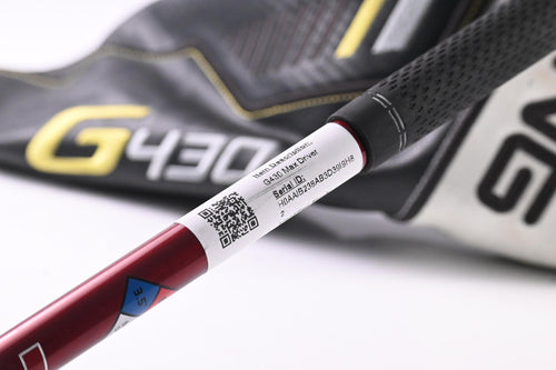 Ping G430 Max Driver / 10.5 Degree / Stiff Flex HZRDUS Smoke Red RDX 60 Shaft