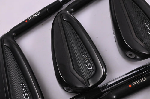 Ping G710 Irons / 6-PW+SW / Orange Dot / Regular Flex Ping AWT 2.0 Shafts