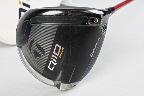 Taylormade Qi10 Max Driver / 10.5 Degree / Regular Flex Fujikura Speeder NX 50