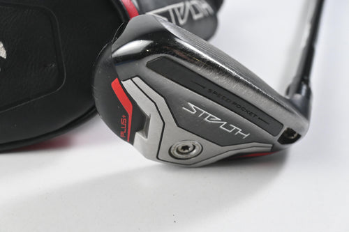 Taylormade Stealth Plus #3 Hybrid / 19.5 Degree / Stiff Flex HZRDUS Smoke RDX
