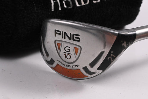 Ping G10 #3 Hybrid / 21 Degree / Regular Flex Ping TFC 129 H Shaft