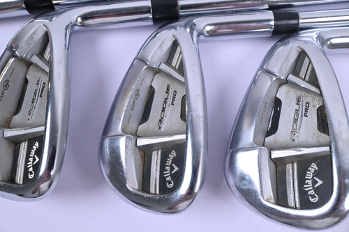 Callaway Rogue Pro CF18 Irons / 4-PW / Stiff Flex KBS Tour 120 Shafts