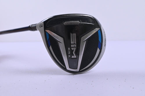 Left Hand Taylormade SIM Max #3 Wood / 15 Degree / Regular Flex Ventus Blue 6