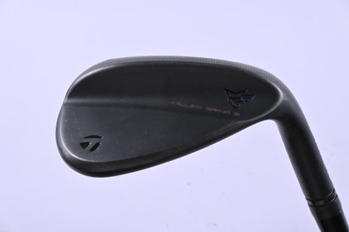 Taylormade Milled Grind 3 Black Lob Wedge / 58 Degree / Stiff Flex Dynamic Gold