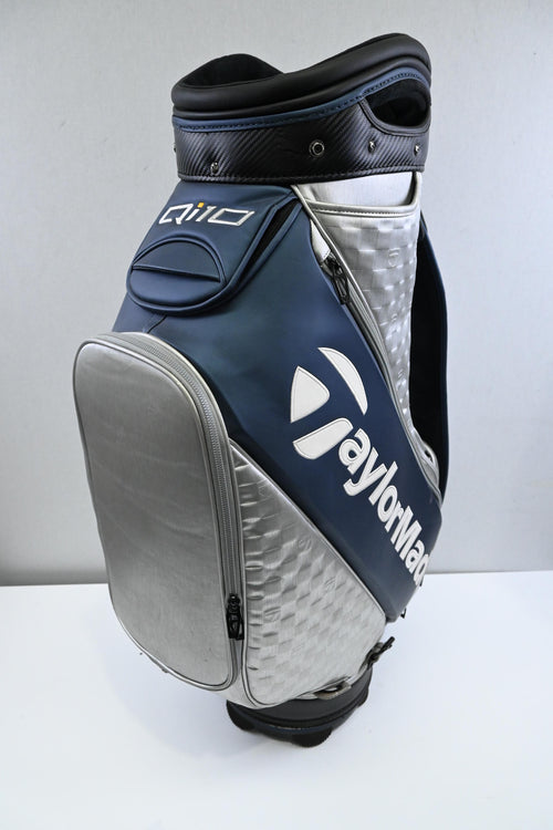 TaylorMade Qi10 Tour Bag / 6-Way / Silver, Navy