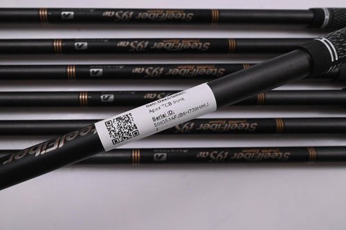 Callaway Apex TCB Irons / 4-PW / Regular Flex SteelFiber i95cw Shafts