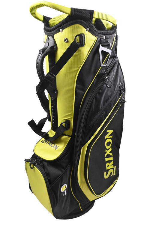 Srixon Lightweight Stand Bag / 14-Way Divider / Lime, Black