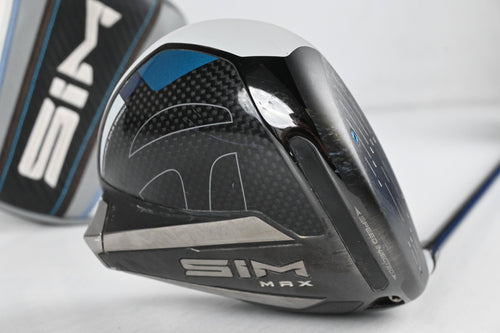 Taylormade SIM Max Driver / 9 Degree / Regular Flex Fujikura Ventus Blue 5