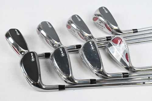 Left Hand RAM Laser Hybrid Irons / 4-PW+SW / Regular Flex RAM Laser Shafts
