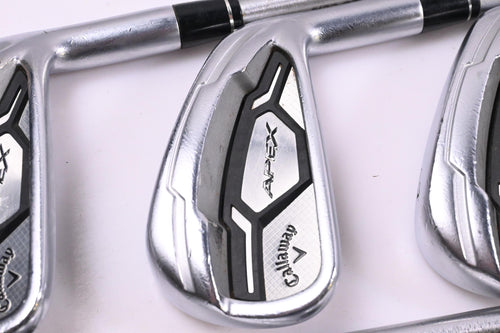 Callaway Apex CF16 Irons / 4-PW / Stiff Flex KBS Tour C-Taper Lite 110 Shafts